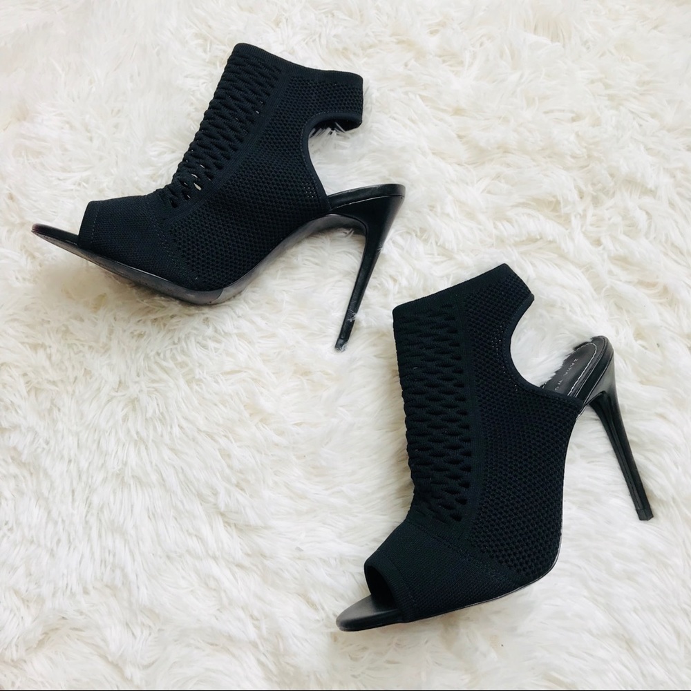 Zara Peeptoe Heels 39